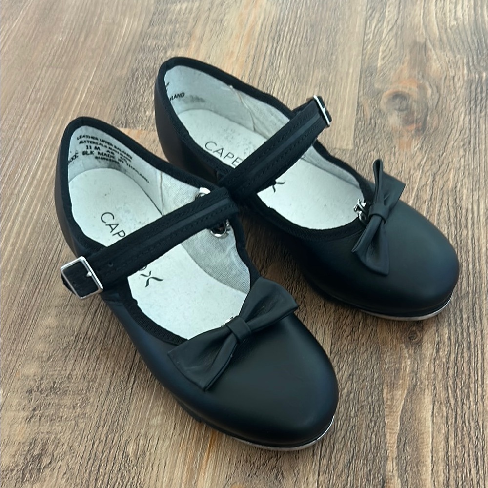 Capezio Black Kids Mary Jane Tap Shoes